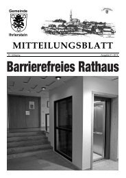 Mitteilungsblatt Januar 2014 - Ihrlerstein