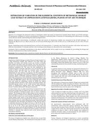 Academic Sciences - International Journal of Pharmacy and ...