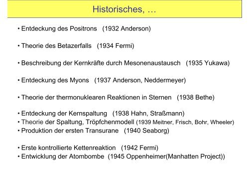 Vorlesung vom 15.10 - Institute for Nuclear Physics