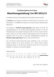 Download - Institut für Allgemeine Konstruktionstechnik IKT, RWTH ...