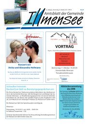 Amtsblatt der Gemeinde - Illmensee