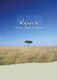 Kenya Travel Guide & Manual - International Luxury Travel Market