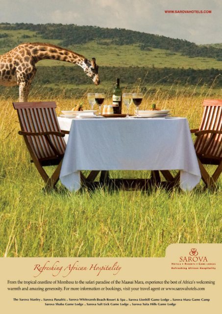 Kenya Travel Guide & Manual - International Luxury Travel Market