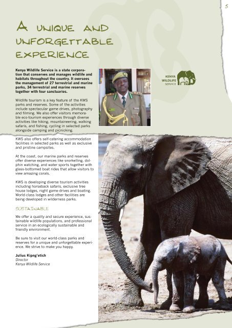 Kenya Travel Guide & Manual - International Luxury Travel Market