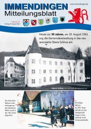 Mitteilungsblatt KW35 - Immendingen