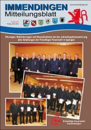 Mitteilungsblatt KW 4 - Immendingen