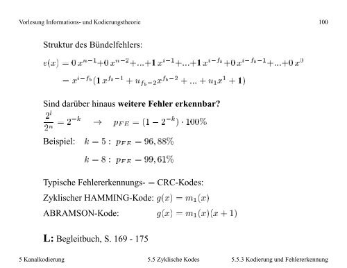 Vorlesung