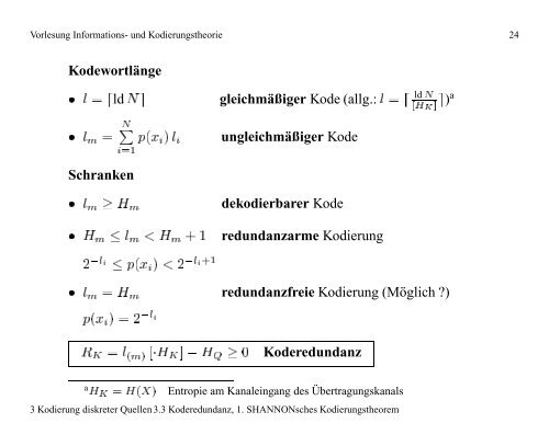 Vorlesung