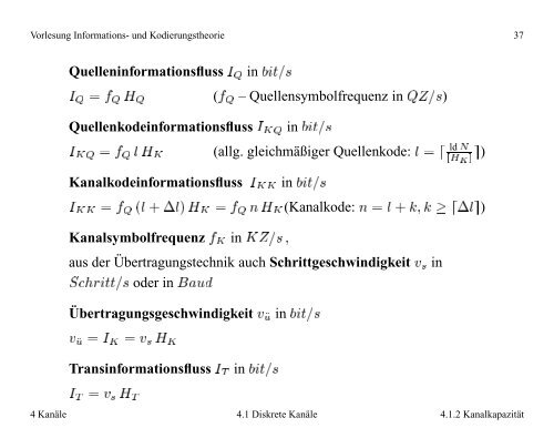 Vorlesung