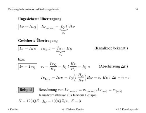 Vorlesung