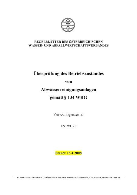 ÃberprÃ¼fung des Betriebszustandes von ...