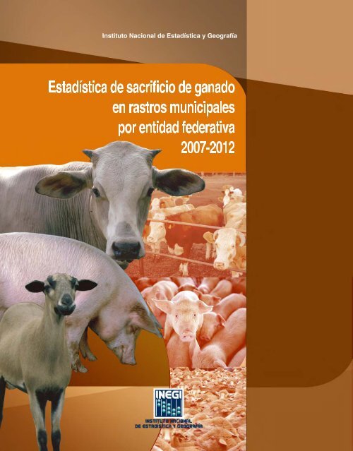 Estadística de sacrificio de ganado en rastros municipales ... - Inegi