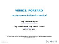 VERBIS, PORTARO - Inforum