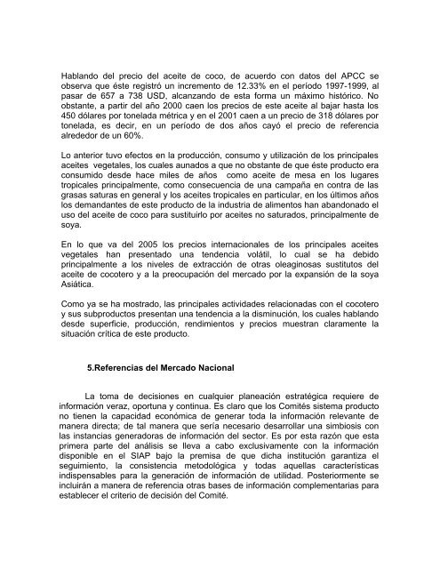plan rector sistema producto nacional palma de ... - InfoRural.com.mx