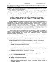Reglas de Operación PIASRE 2003 - InfoRural.com.mx