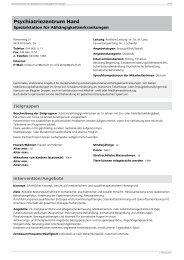 Psychiatriezentrum Hard - Infoset