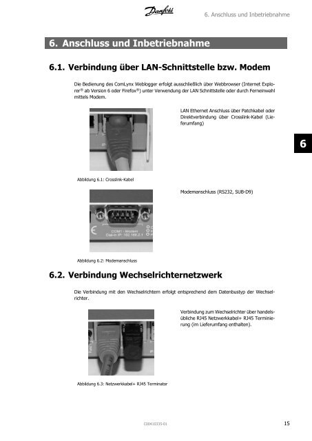 Comlynx Weblogger - Danfoss