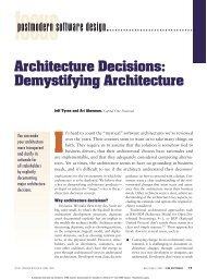 Architecture Decisions - Distributed Systems Group