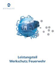 Leistungsteil Werkschutz / Feuerwehr (PDF, 1.1 MB)