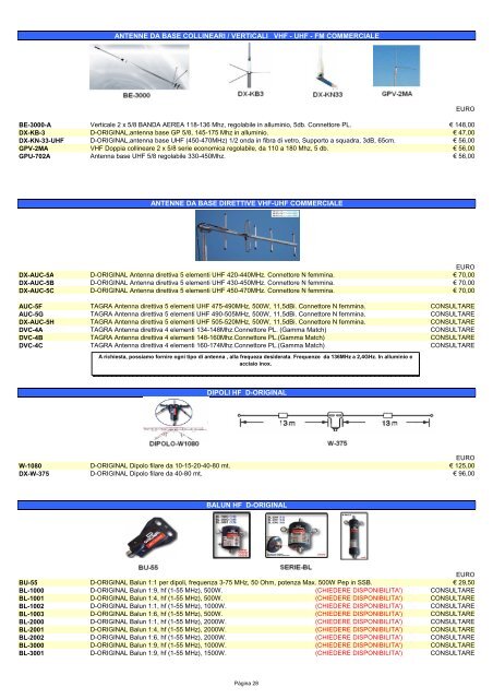 Scarica il catalogo Telecomunicazioni falcon - Telecomandi e ...