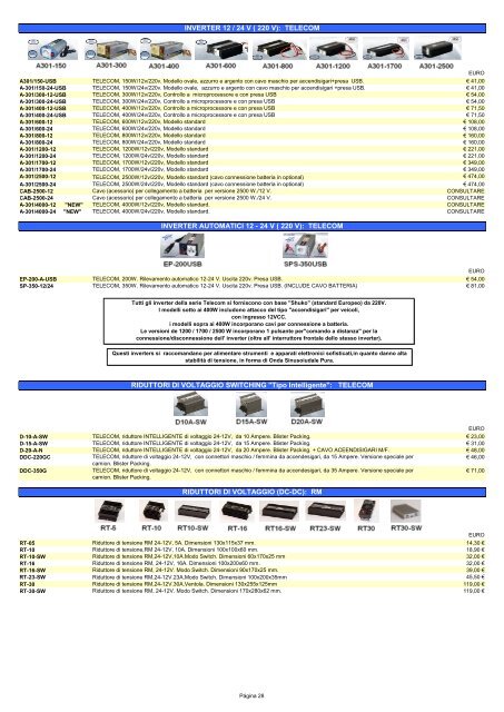 catalogo PDF - Telecomandi e controlli remoti ad infrarossi