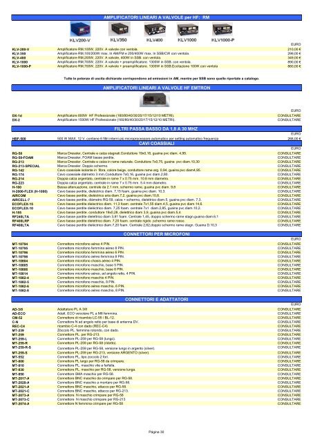 catalogo PDF - Telecomandi e controlli remoti ad infrarossi