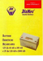 Catalogo Batterie Piombo UPS DiaMec Ultra