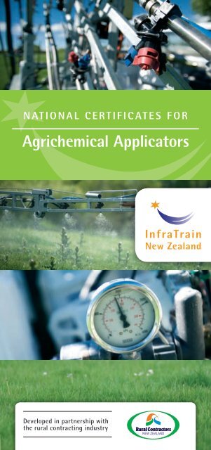 agrichemical applicators - InfraTrain New Zealand