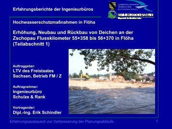 Hochwasserschutz Stadt Flöha