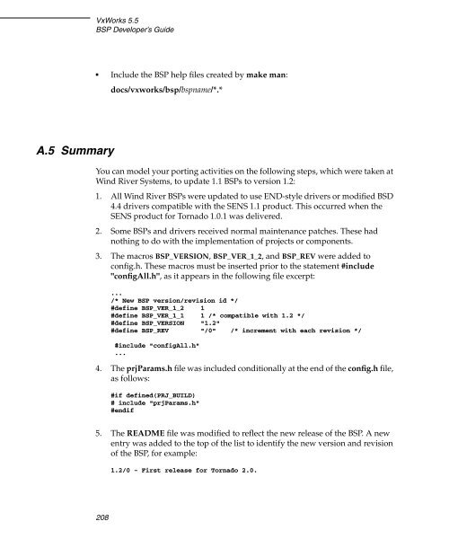 BSP Developer's Guide