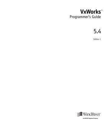 vxworks programmer's guide.pdf - DAQ Plone Site