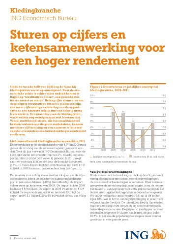 Sturen op cijfers en ketensamenwerking voor een hoger rendement