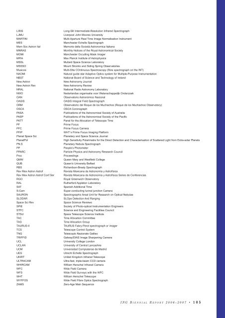 PDF (6M) - Isaac Newton Group of Telescopes - Instituto de ...