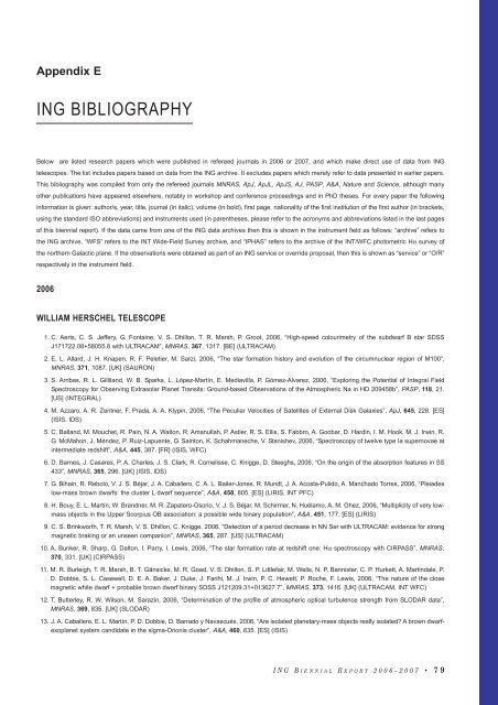 PDF (6M) - Isaac Newton Group of Telescopes - Instituto de ...