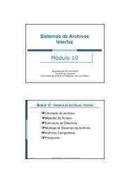 SO-mod 10-Sistemas de Archivos-Interfaces.pdf - Facultad de ...