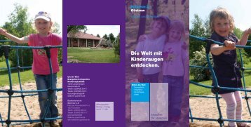 Die Welt mit Kinderaugen entdecken. - Diakonieverein Güstrow e.v.