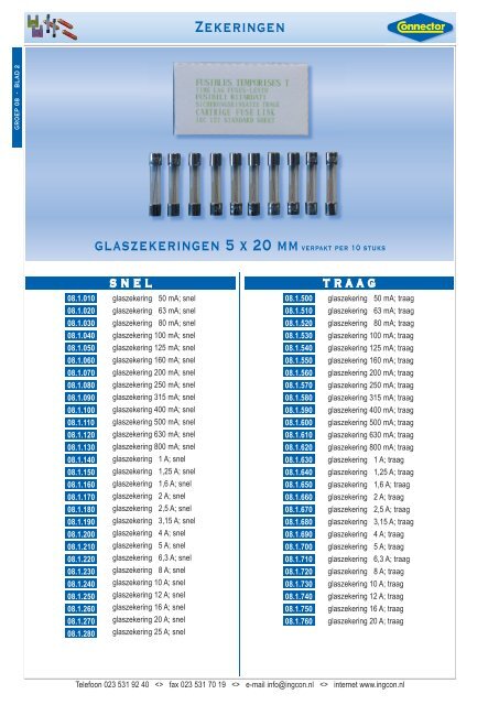 Download hier de LAC zekeringen Catalogus