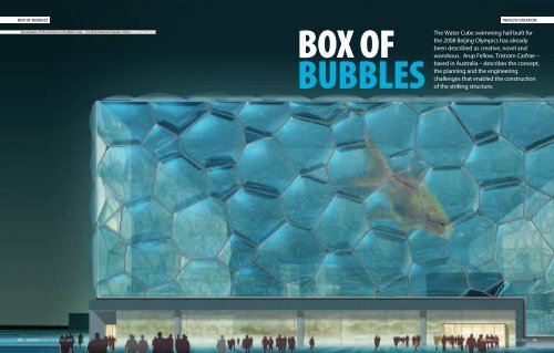 The Water Cube swimming hall built for the 2008 Beijing ... - Ingenia