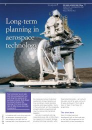 Long term planning in aerospace technology Long-term ... - Ingenia