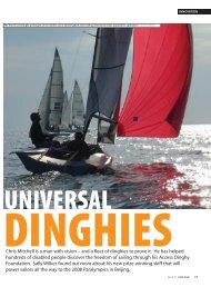 Chris Mitchell is a man with vision â and a fleet of dinghies ... - Ingenia