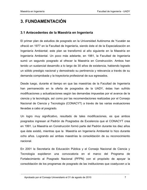 Plan de Estudios - Facultad de IngenierÃ­a - Universidad AutÃ³noma ...