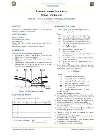 PrÃ¡ctica 4 Obra de excedencia con tanque amortiguador