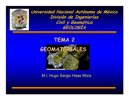 TEMA 2 GEOMATERIALES