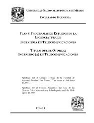 Fundamentación - Facultad de IngenierÃa - UNAM