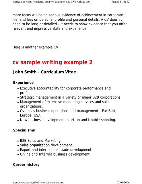 curriculum vitae writing and templates how to write a CV