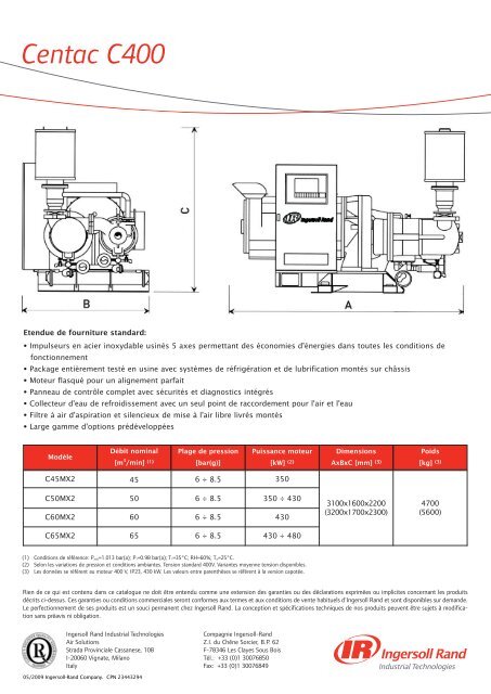 Centac C400 - Ingersoll Rand