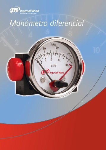 ManÃ³metro diferencial - Ingersoll Rand