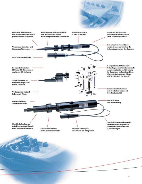 Gesteuerte EC-Schraubtechnik - Ingersoll Rand