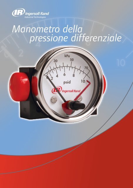 Manometro della pressione differenziale - Ingersoll Rand