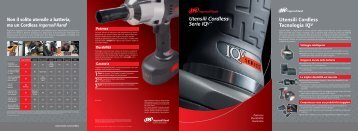 Utensili Cordless Serie IQV - Ingersoll Rand